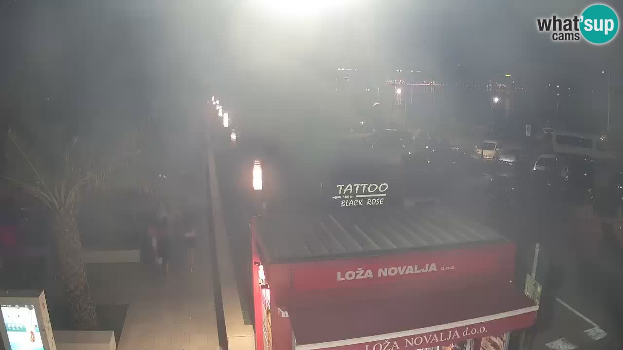 Webcam Novalja – Obala Petra Krešimira IV