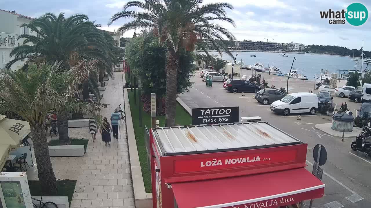 Webcam Novalja – Obala Petra Krešimira IV
