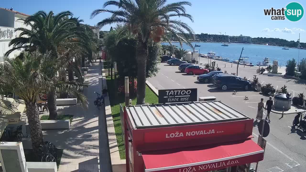 Webcam Novalja – Obala Petra Krešimira IV