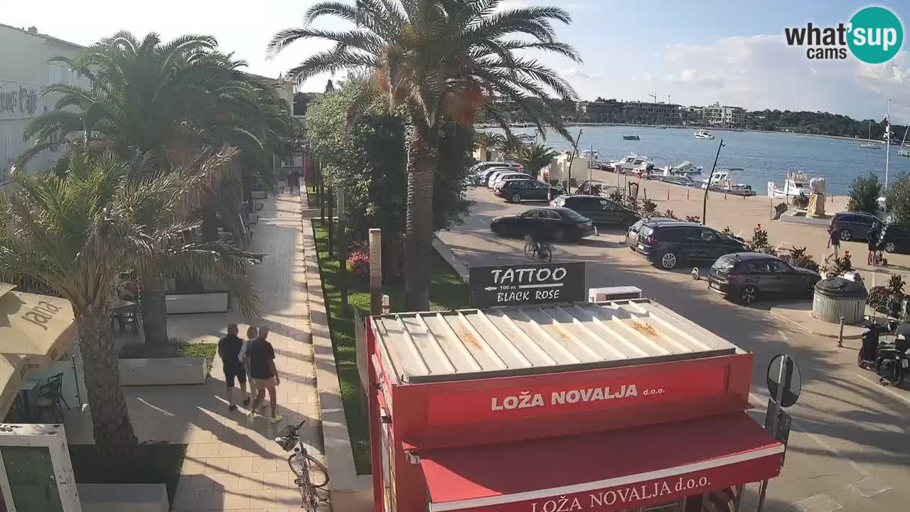 Live cam Novalja – Obala Petra Krešimira IV