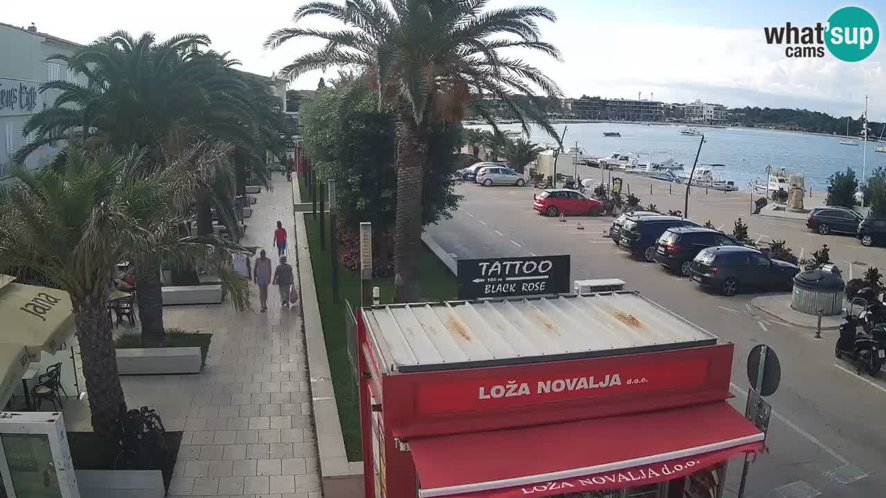 Webcam Novalja – Obala Petra Krešimira IV