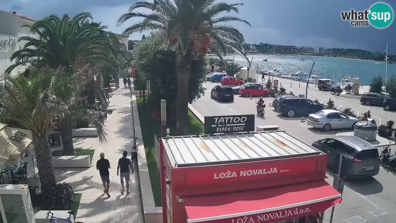 Live cam Novalja – Obala Petra Krešimira IV