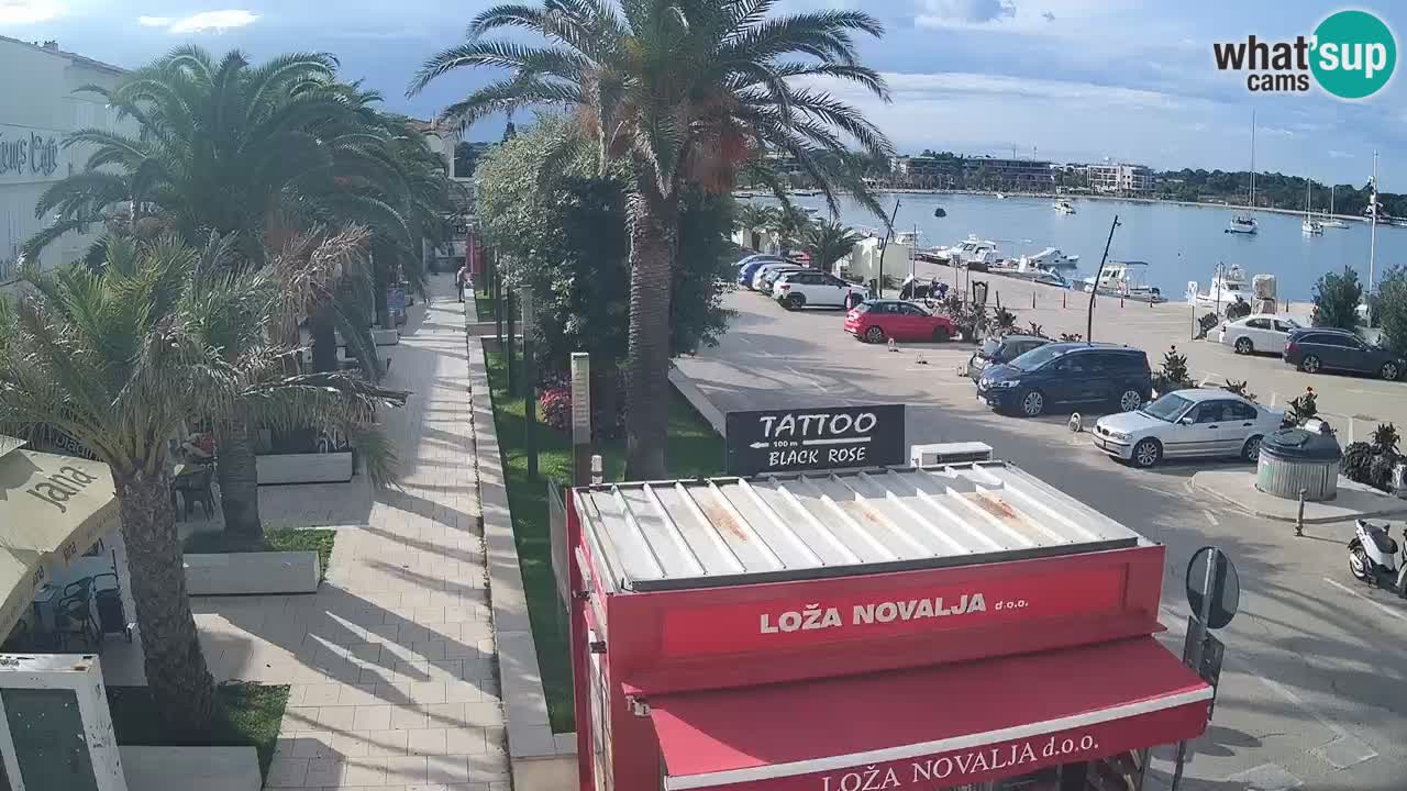 Live cam Novalja – Obala Petra Krešimira IV