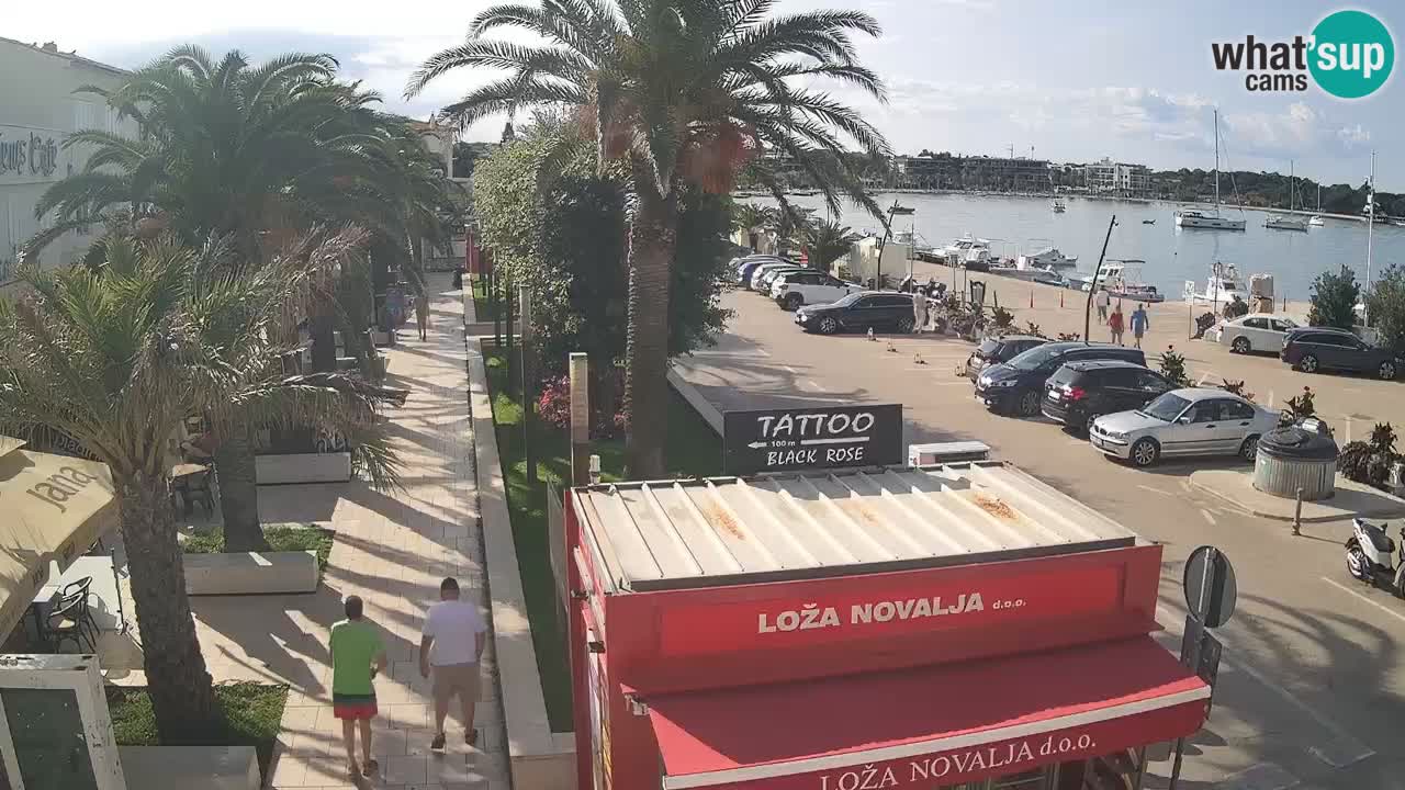 Live cam Novalja – Obala Petra Krešimira IV