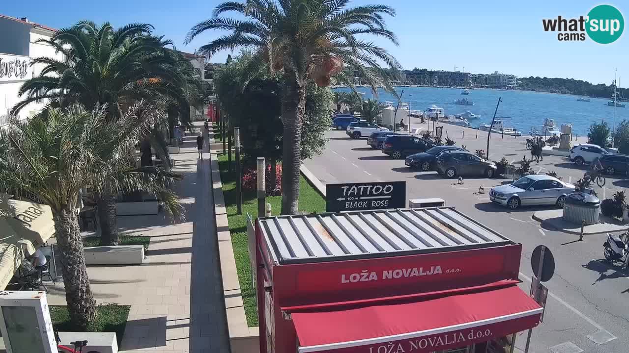Webcam Novalja – Obala Petra Krešimira IV