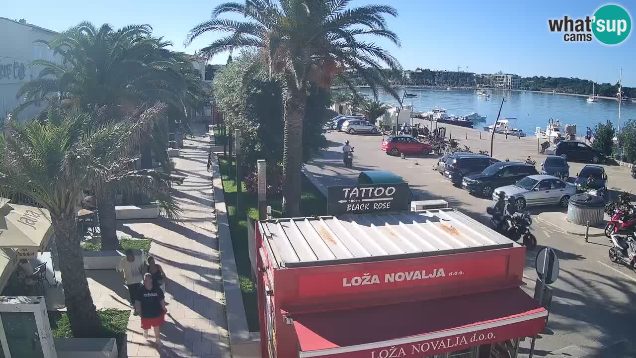 Live cam Novalja – Obala Petra Krešimira IV