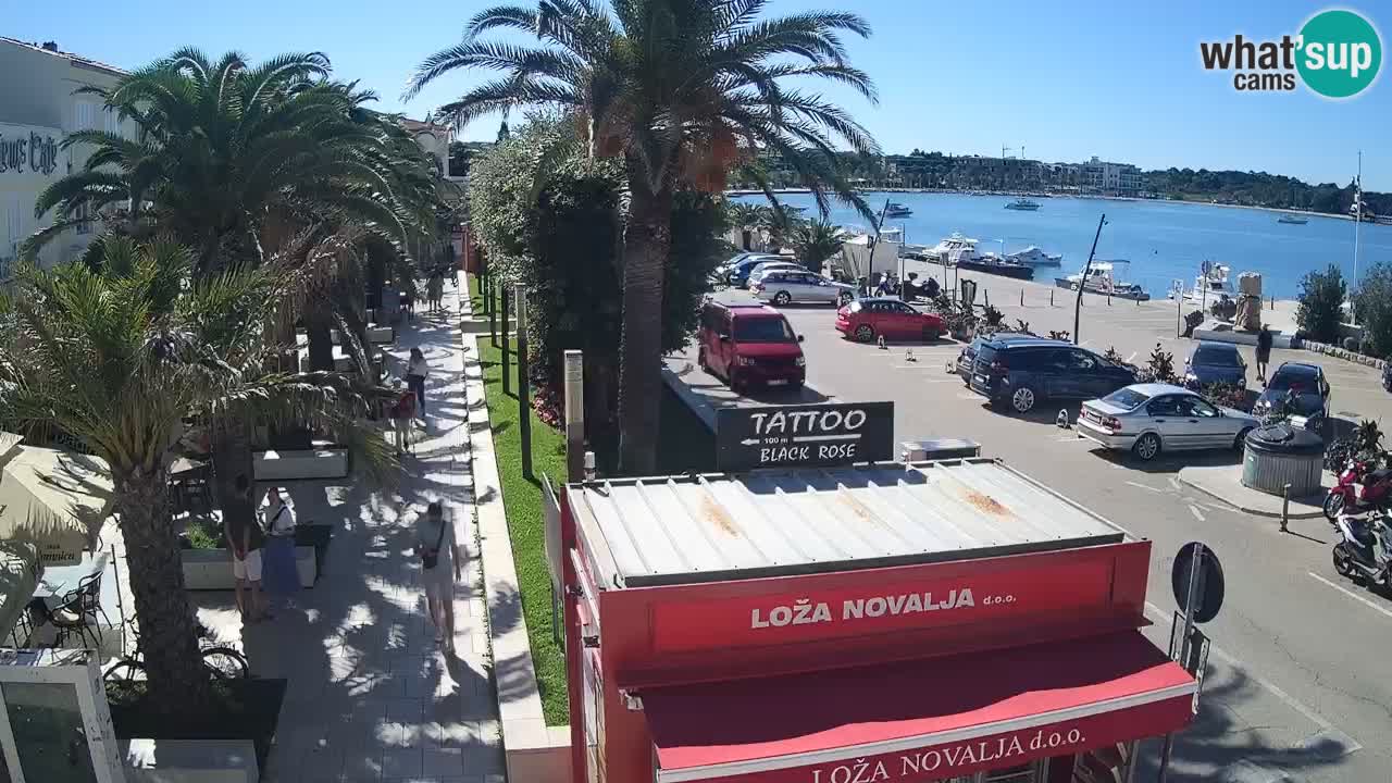 Live cam Novalja – Obala Petra Krešimira IV