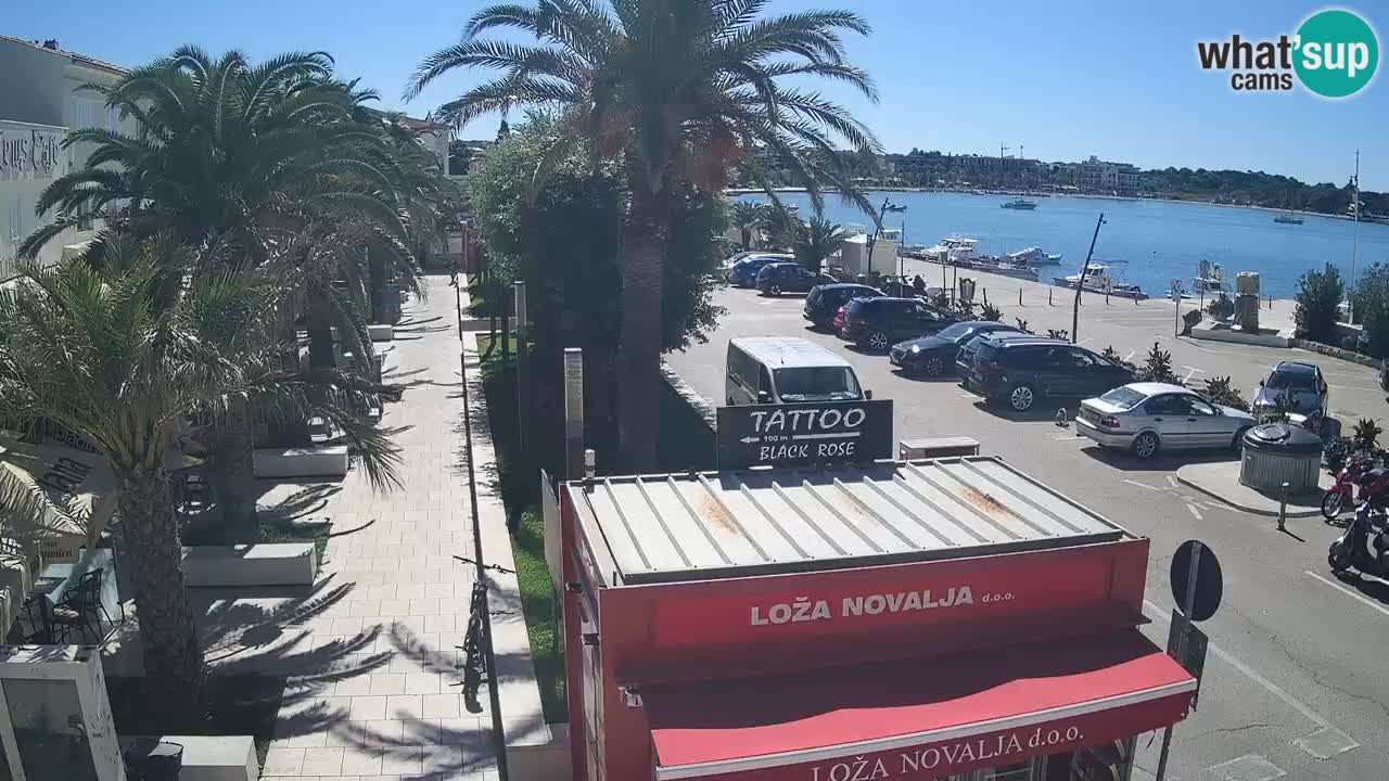 Webcam Novalja – Obala Petra Krešimira IV