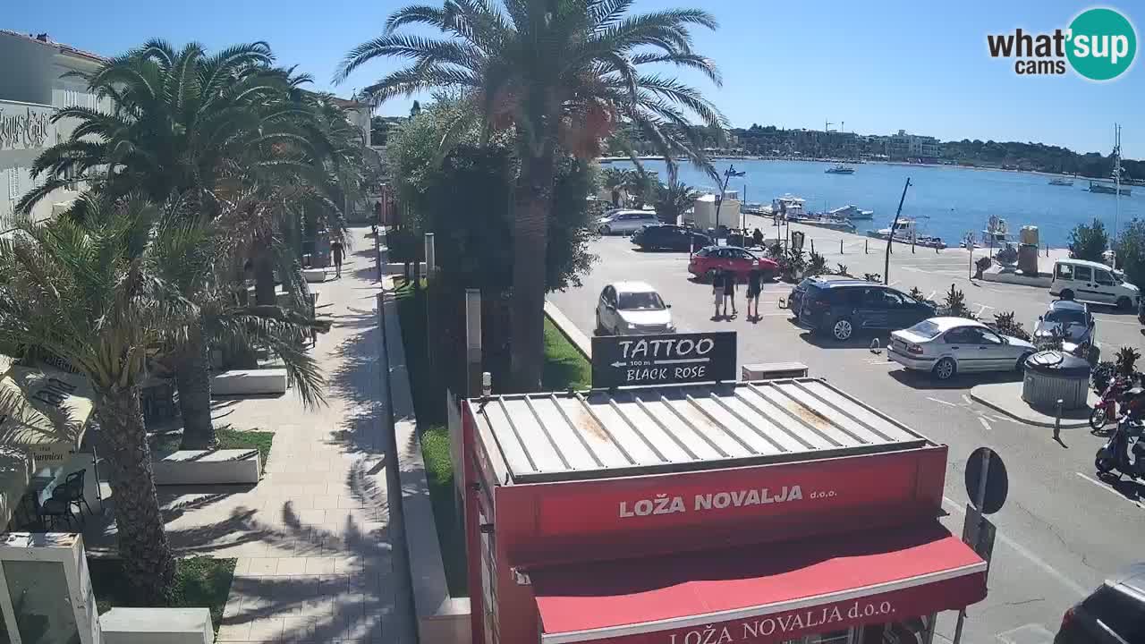 Live cam Novalja – Obala Petra Krešimira IV