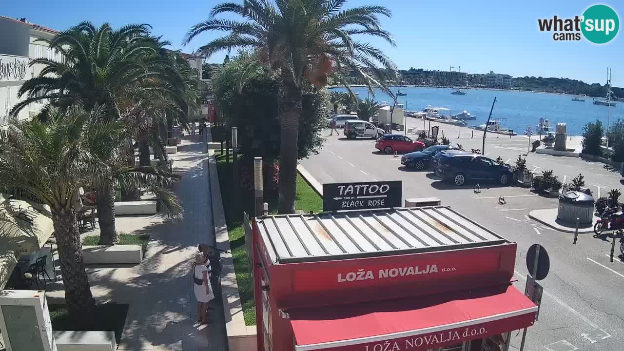 Webcam Novalja – Obala Petra Krešimira IV