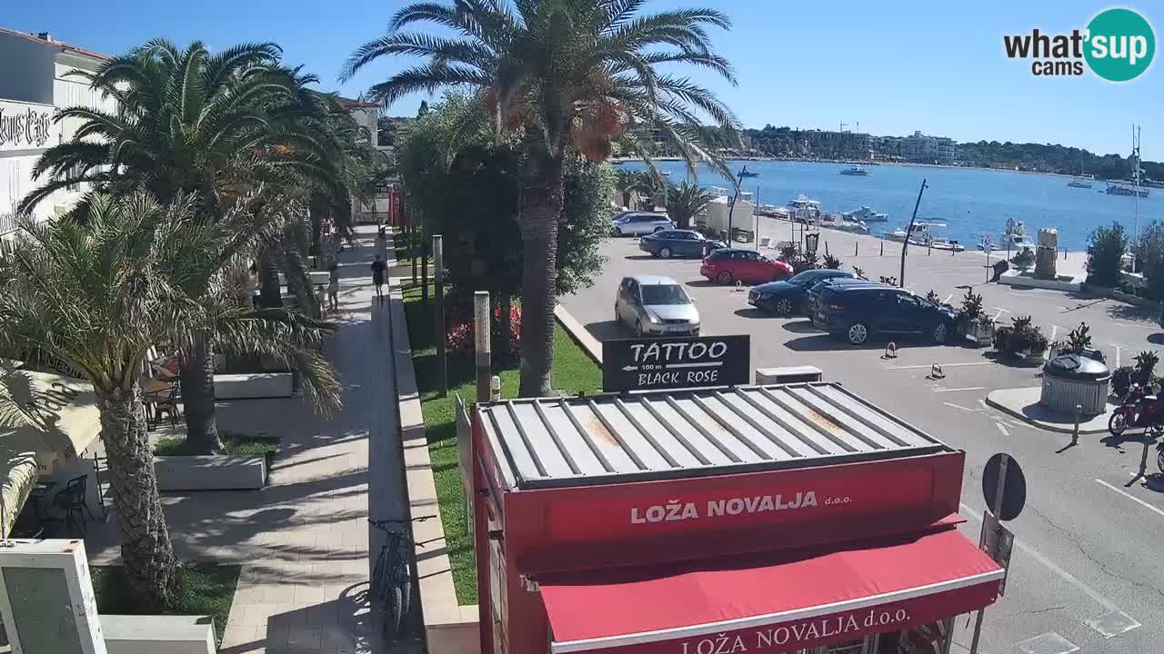 Webcam Novalja – Obala Petra Krešimira IV