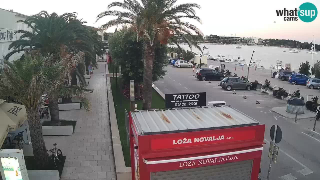 Webcam Novalja – Obala Petra Krešimira IV