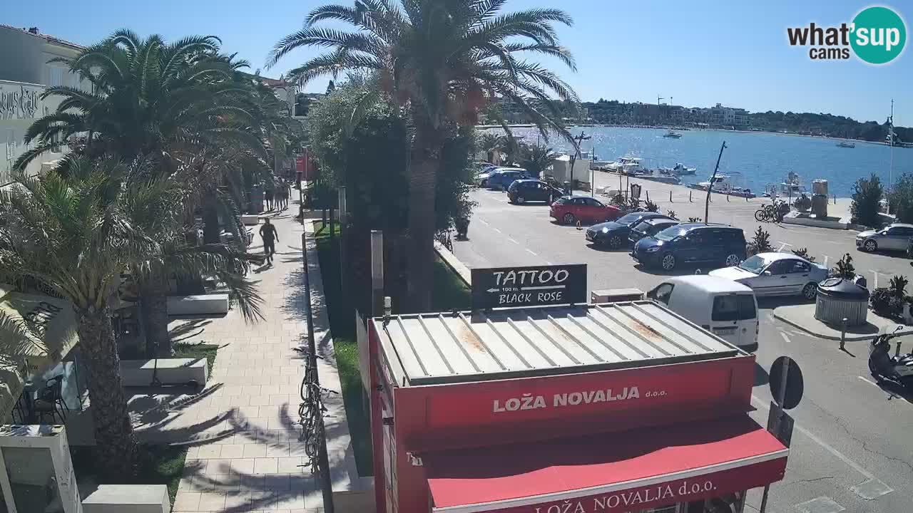 Live cam Novalja – Obala Petra Krešimira IV