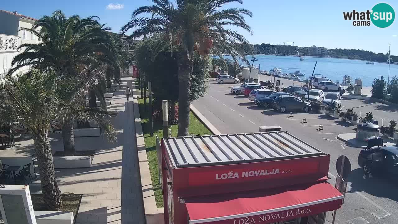 Live cam Novalja – Obala Petra Krešimira IV