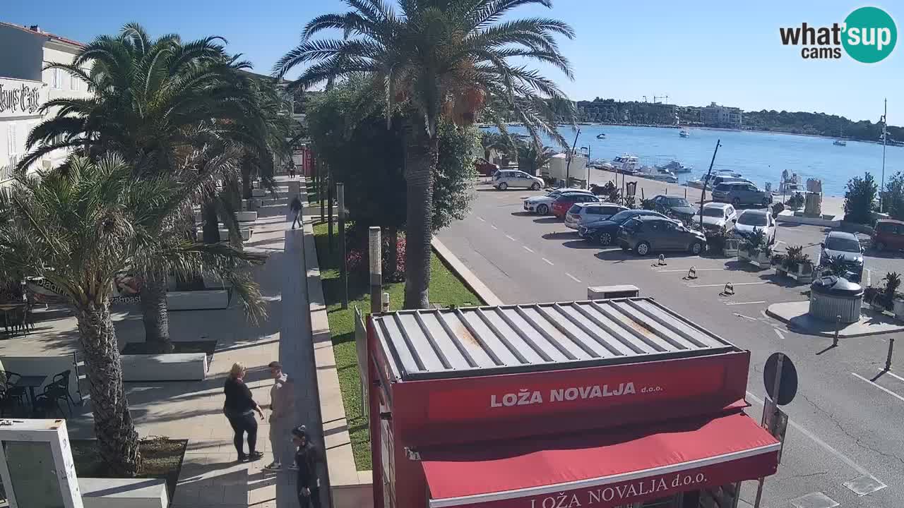 Webcam Novalja – Obala Petra Krešimira IV