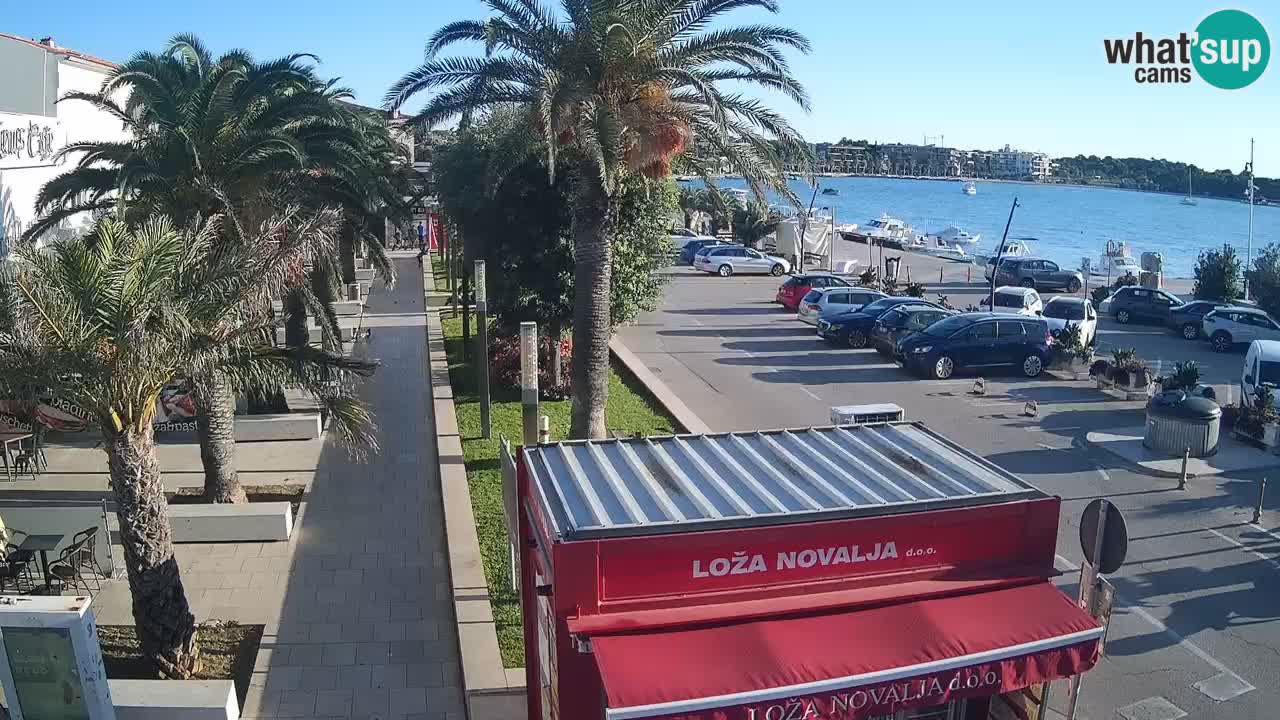 Webcam Novalja – Obala Petra Krešimira IV