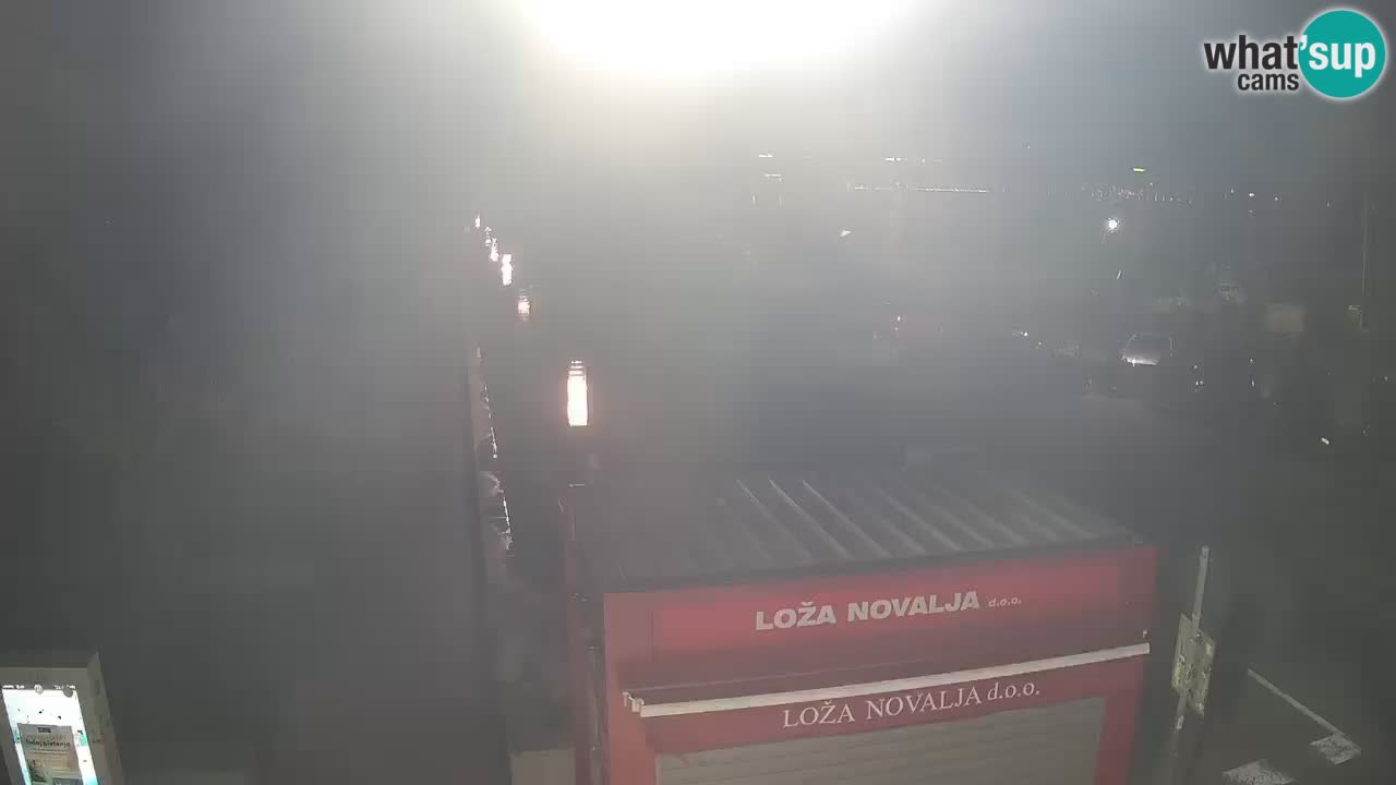Live cam Novalja – Obala Petra Krešimira IV