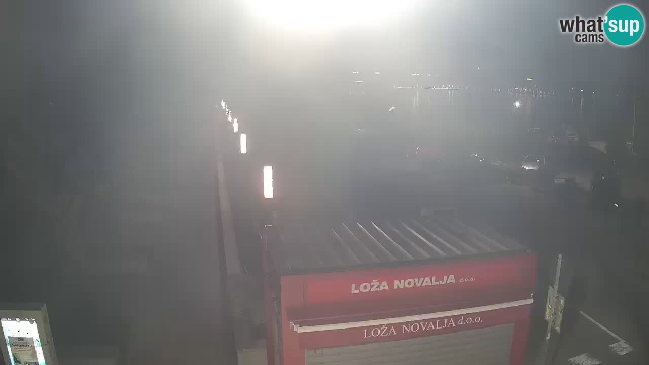 Webcam live Novalja – Obala Petra Krešimira IV