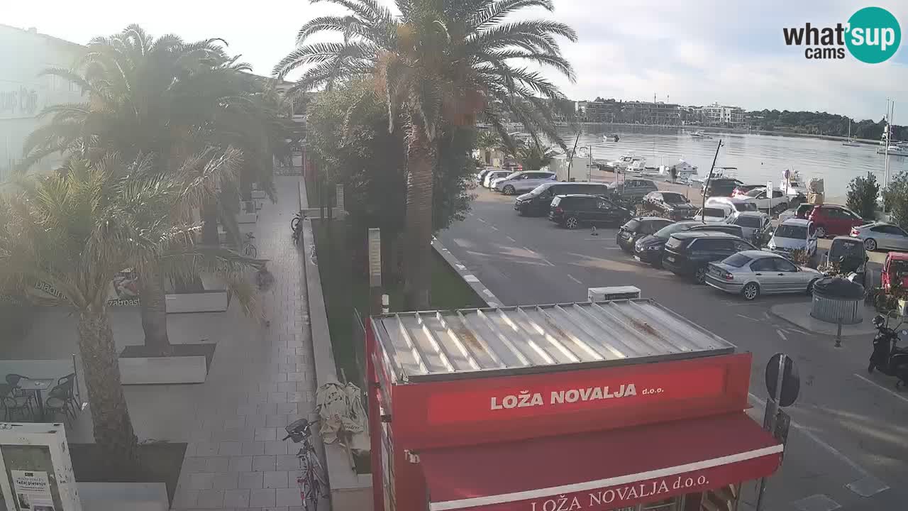 Webcam Novalja – Obala Petra Krešimira IV