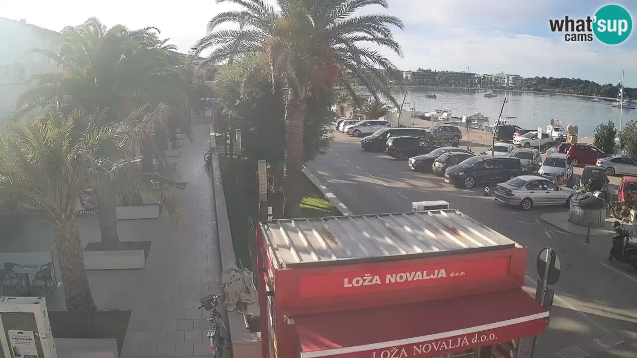 Live cam Novalja – Obala Petra Krešimira IV