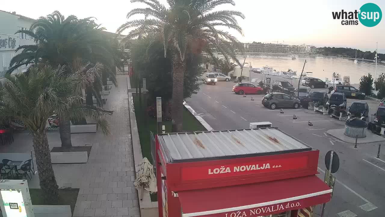 Live cam Novalja – Obala Petra Krešimira IV