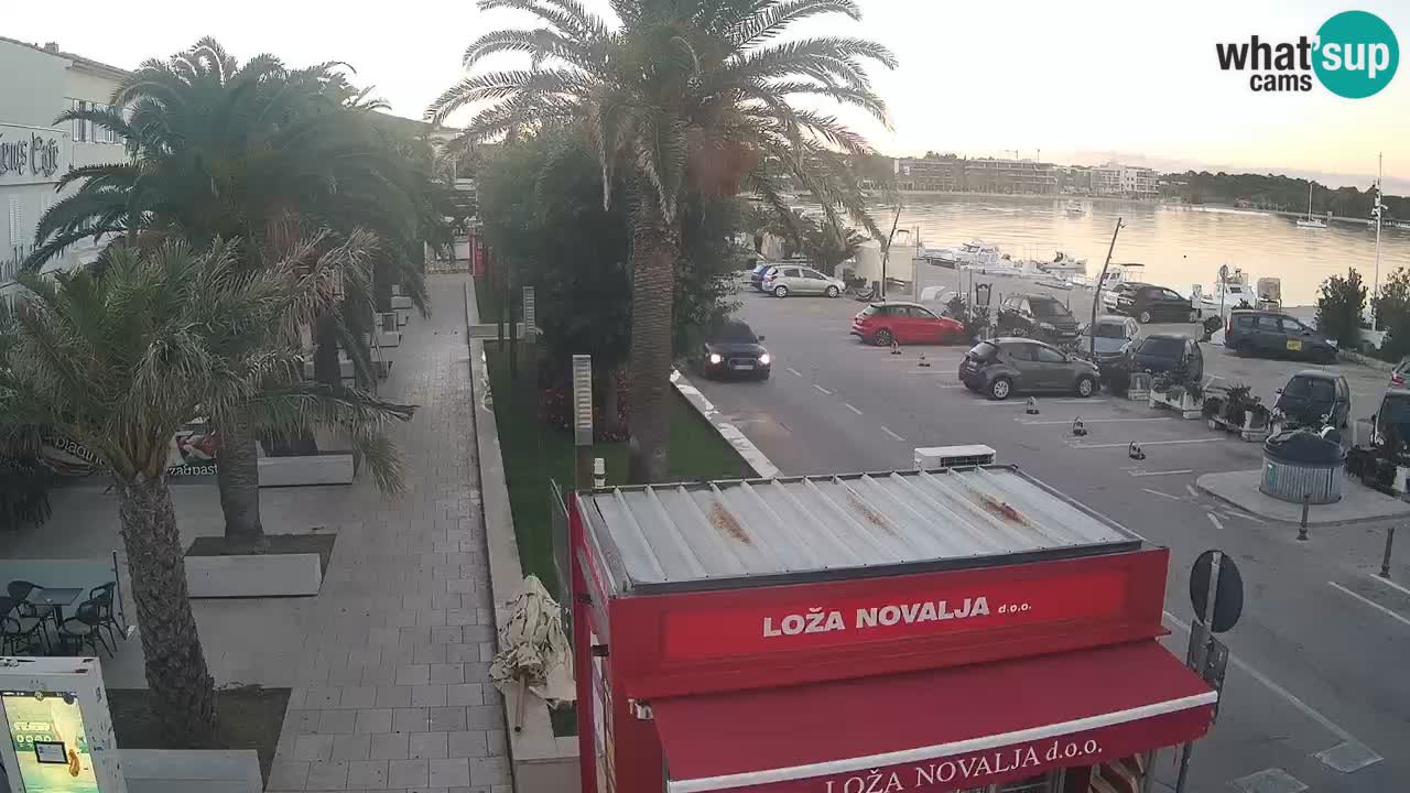 Live cam Novalja – Obala Petra Krešimira IV