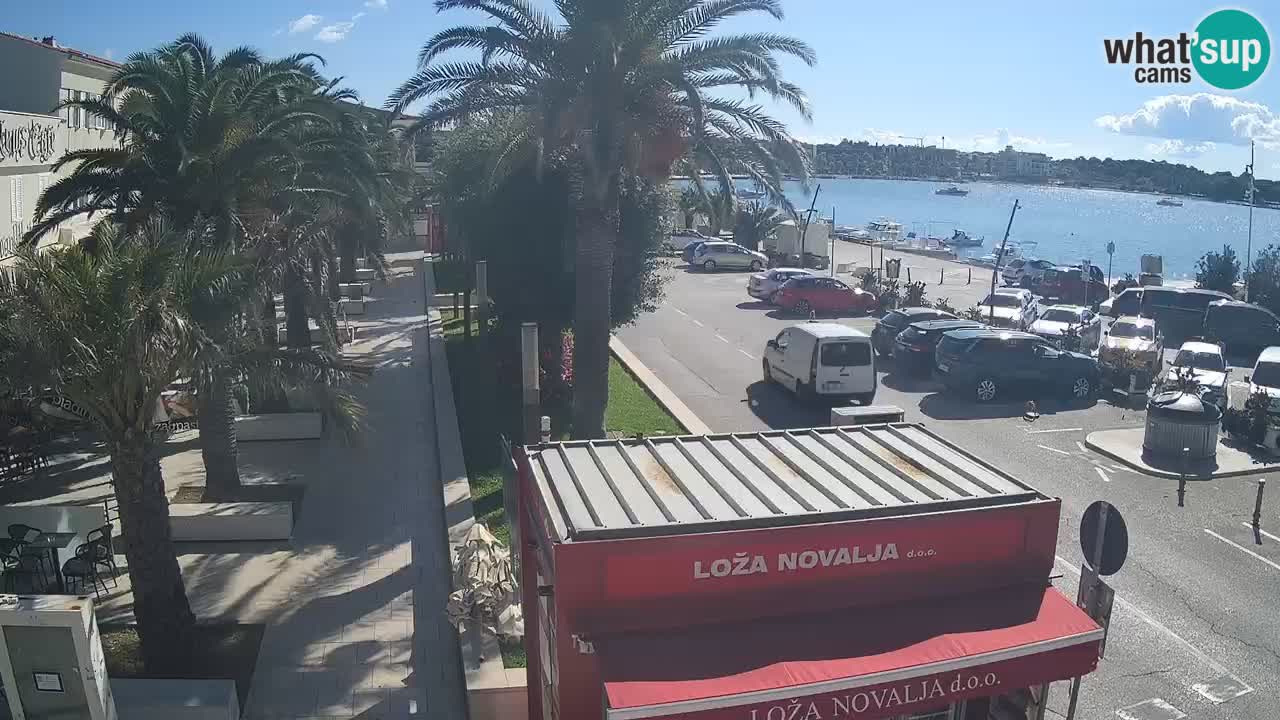 Live cam Novalja – Obala Petra Krešimira IV