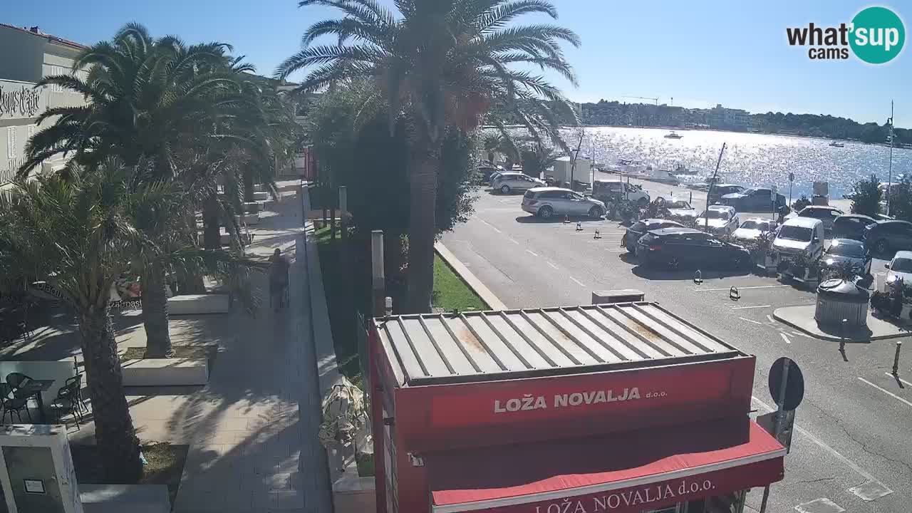 Live cam Novalja – Obala Petra Krešimira IV