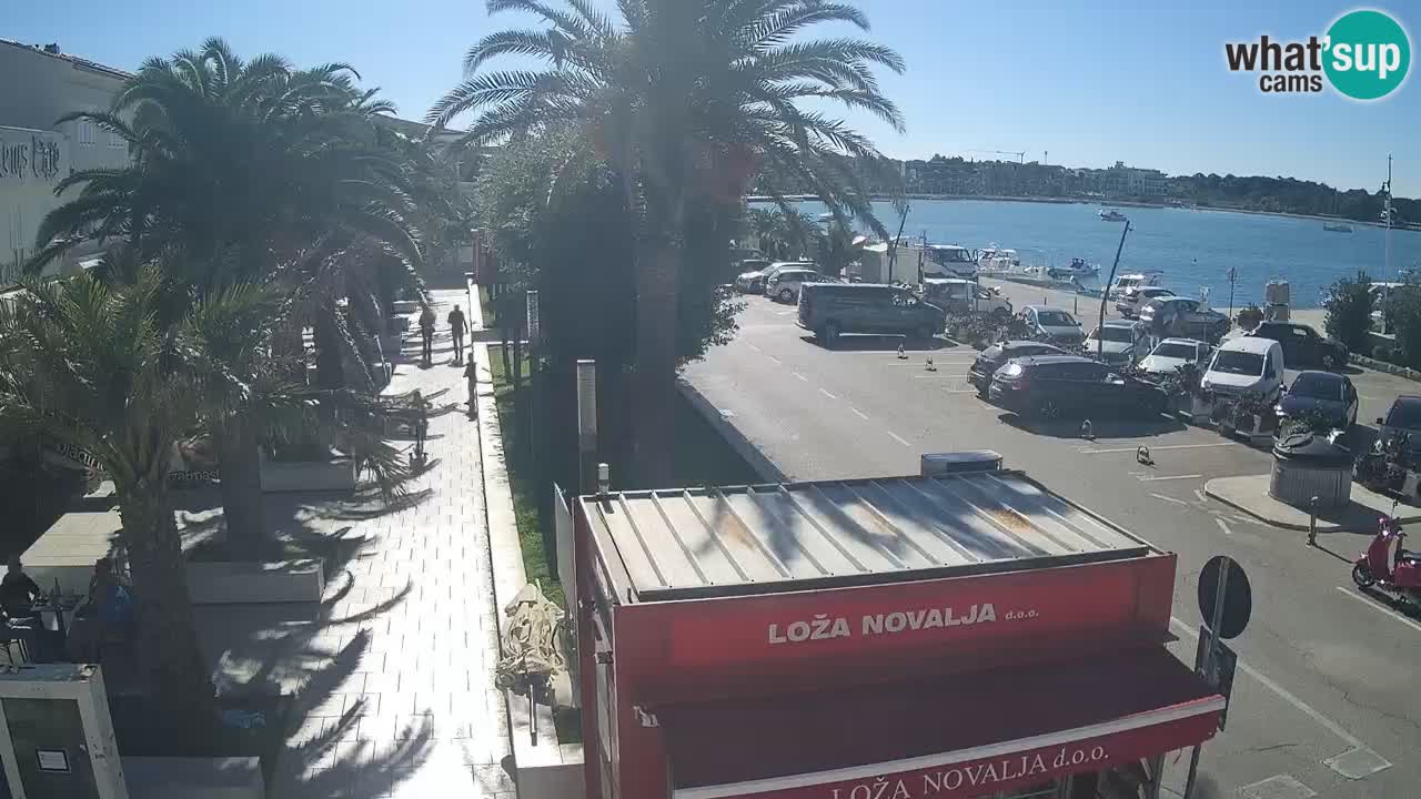 Live cam Novalja – Obala Petra Krešimira IV