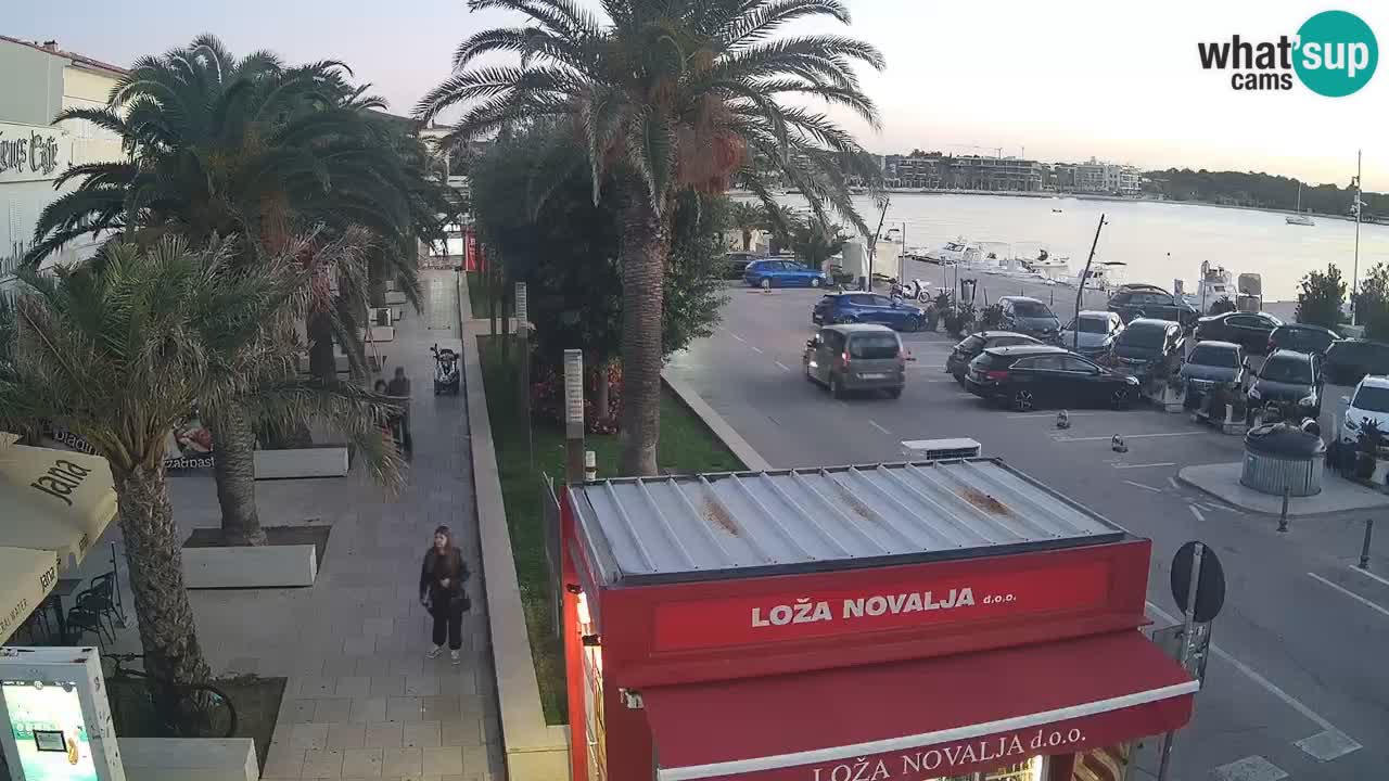 Live cam Novalja – Obala Petra Krešimira IV