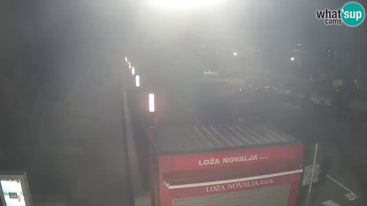 Webcam Novalja – Obala Petra Krešimira IV