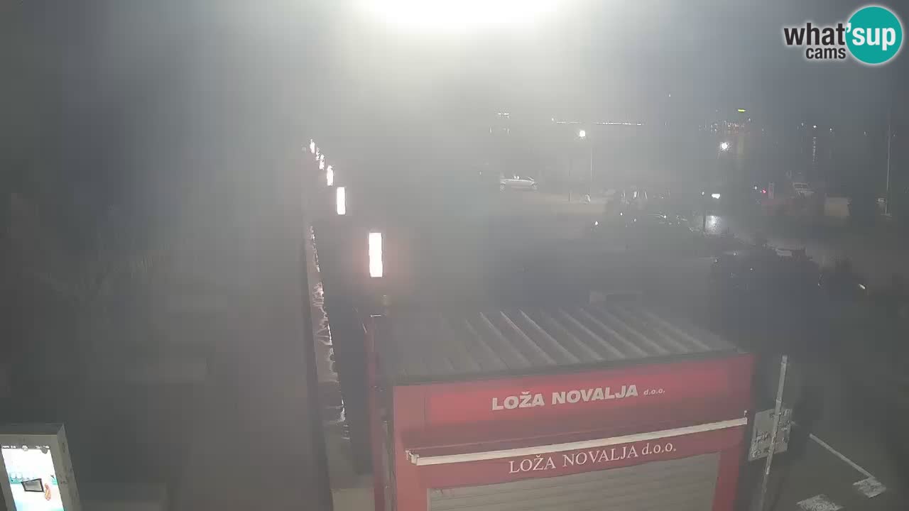Live cam Novalja – Obala Petra Krešimira IV