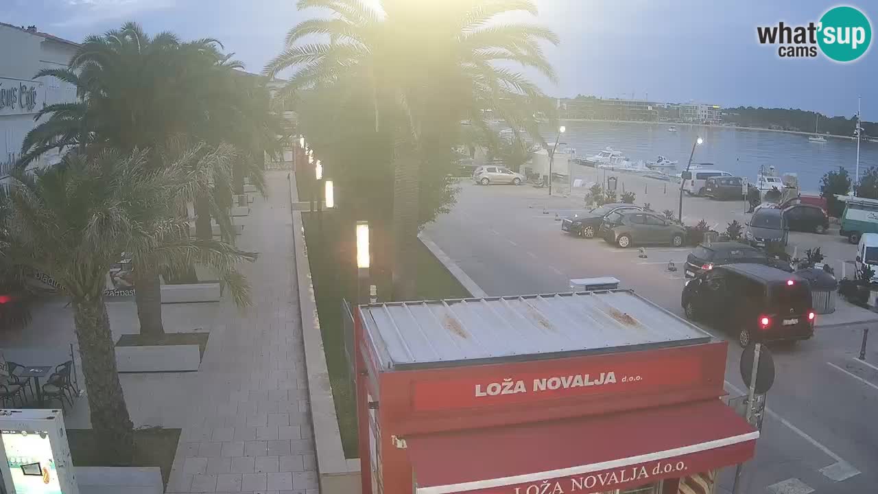 Live cam Novalja – Obala Petra Krešimira IV