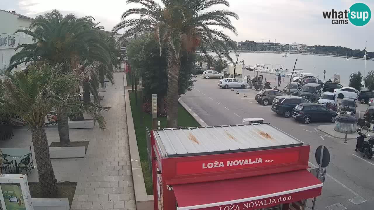 Live cam Novalja – Obala Petra Krešimira IV