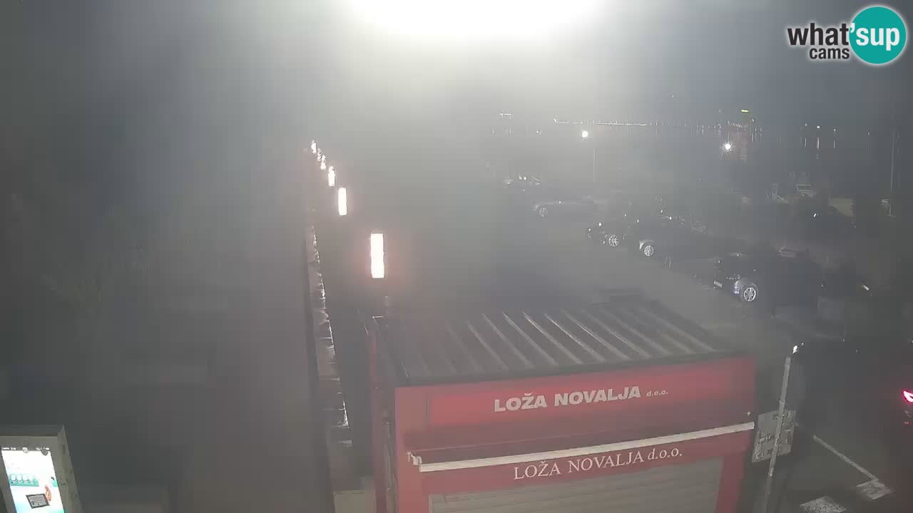 Live cam Novalja – Obala Petra Krešimira IV