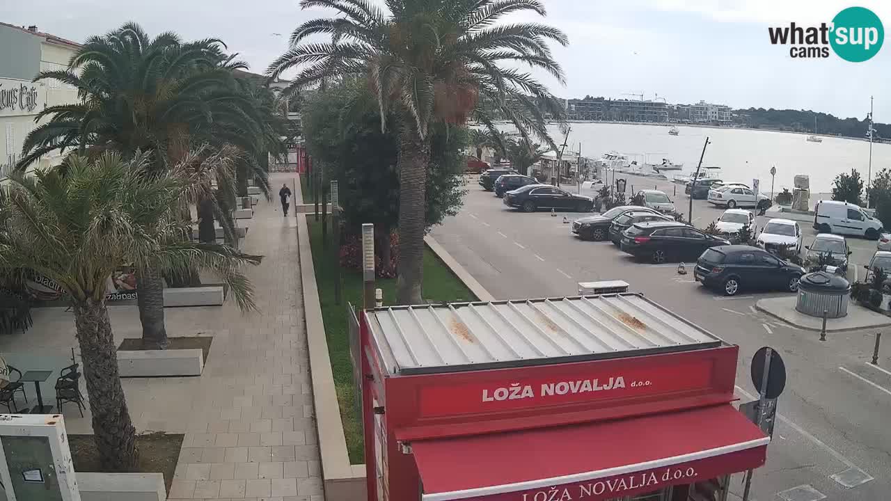 Live cam Novalja – Obala Petra Krešimira IV