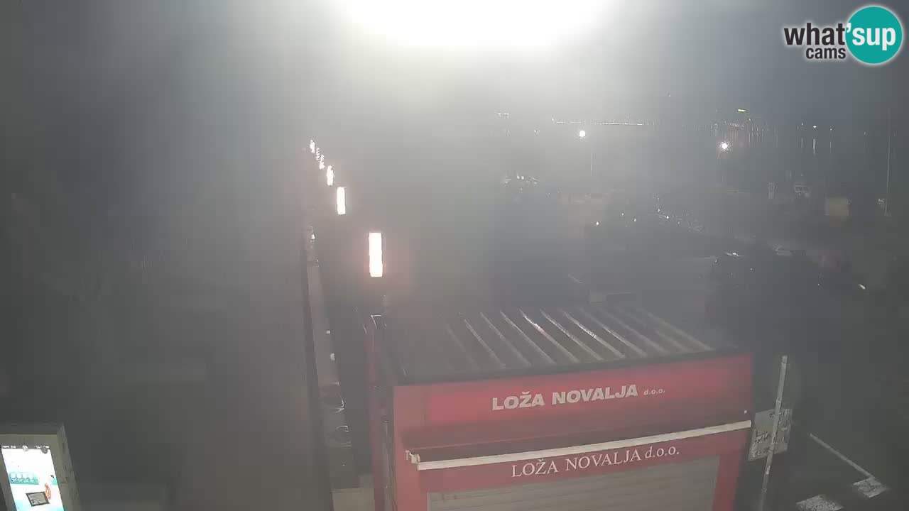 Live cam Novalja – Obala Petra Krešimira IV