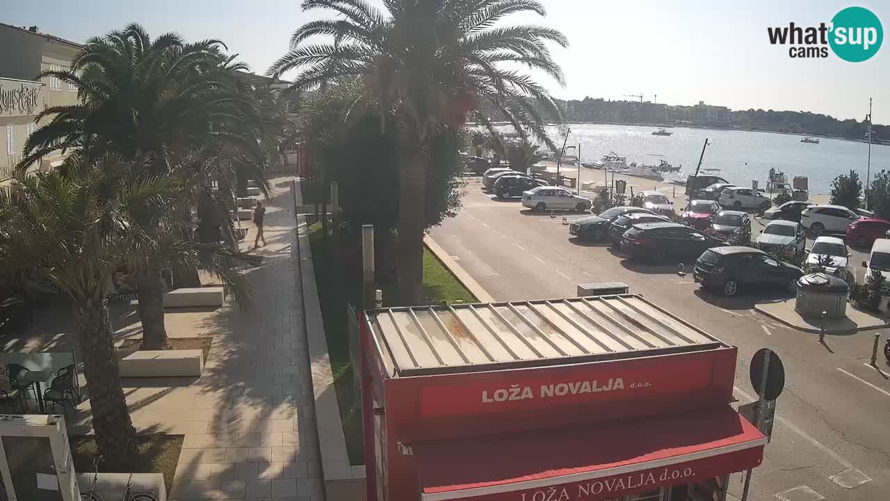 Live cam Novalja – Obala Petra Krešimira IV