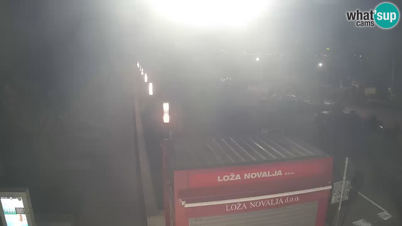 Live cam Novalja – Obala Petra Krešimira IV
