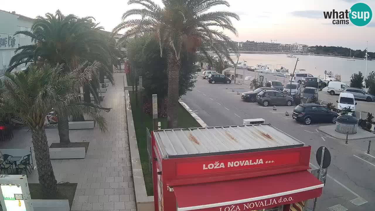 Webcam Novalja – Obala Petra Krešimira IV