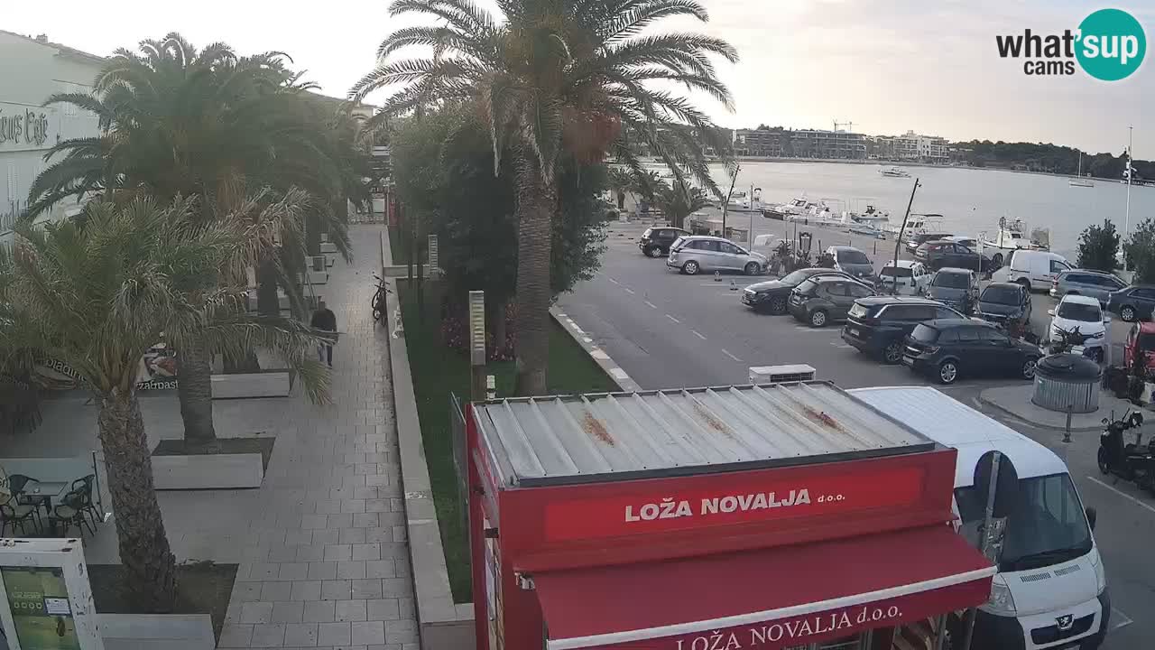 Webcam Novalja – Obala Petra Krešimira IV