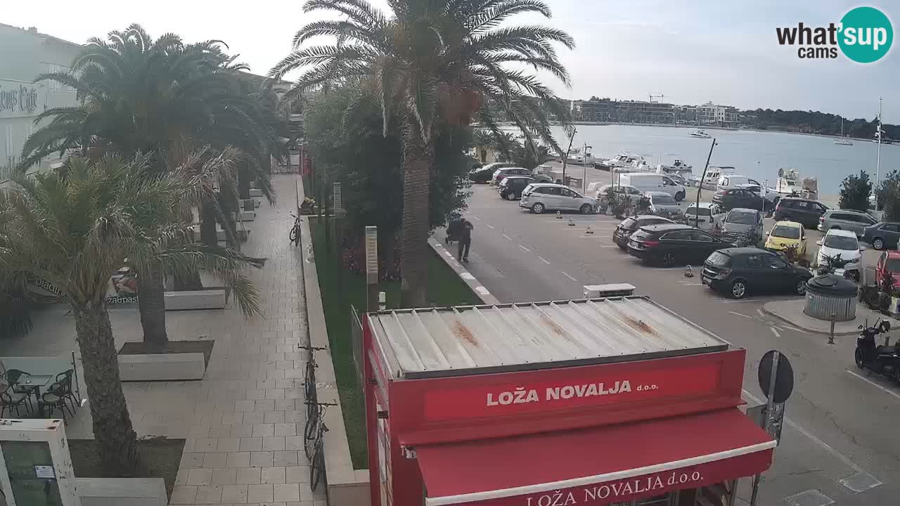 Webcam Novalja – Obala Petra Krešimira IV