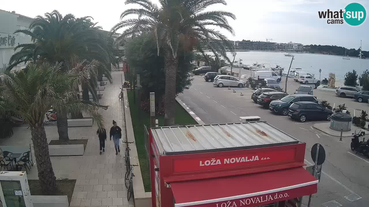 Webcam Novalja – Obala Petra Krešimira IV