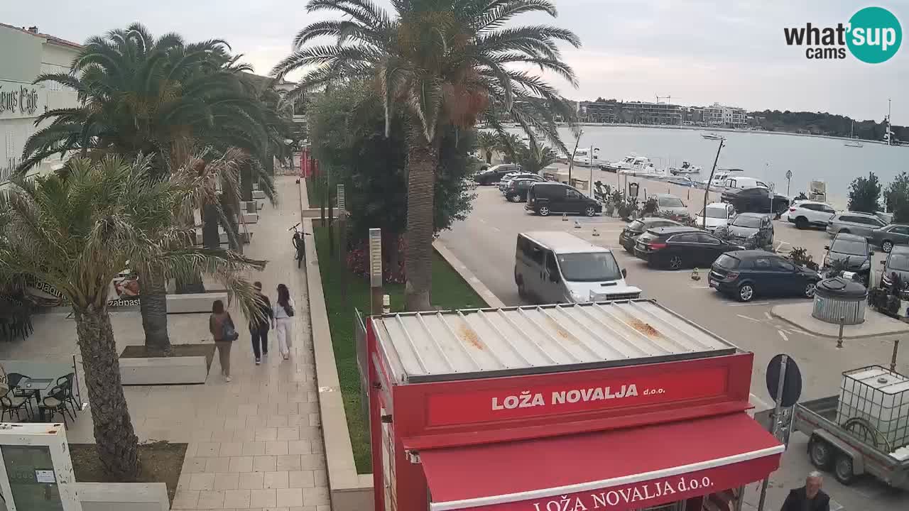Webcam Novalja – Obala Petra Krešimira IV