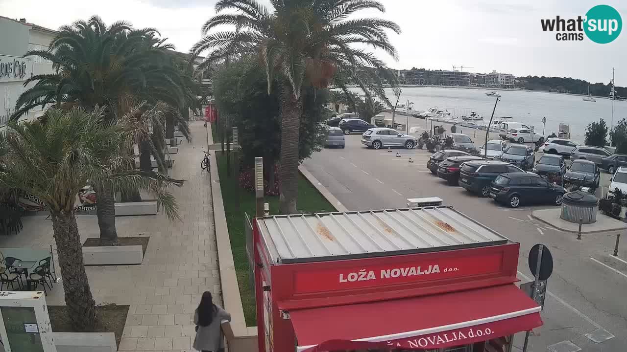 Webcam Novalja – Obala Petra Krešimira IV