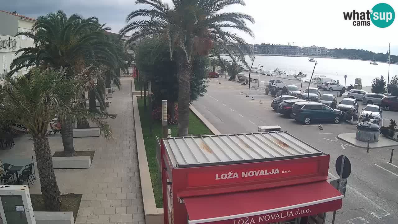 Webcam Novalja – Obala Petra Krešimira IV
