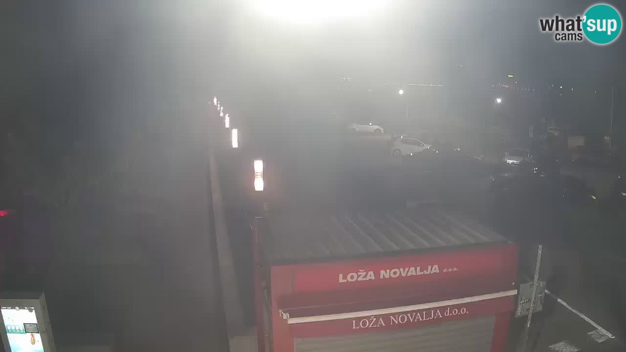 Live cam Novalja – Obala Petra Krešimira IV