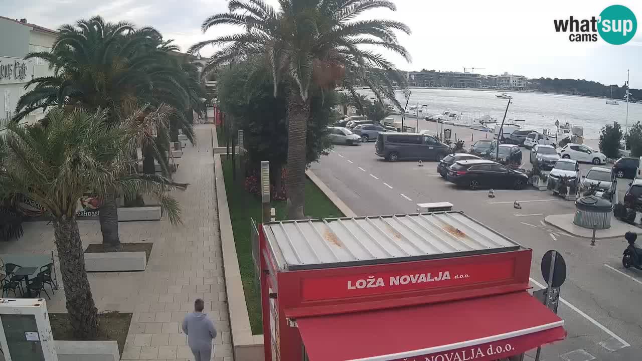 Live cam Novalja – Obala Petra Krešimira IV