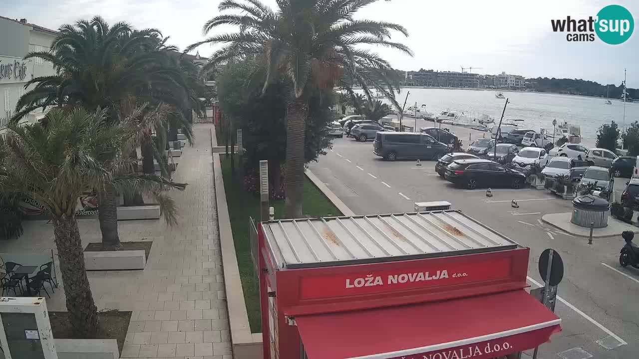 Live cam Novalja – Obala Petra Krešimira IV