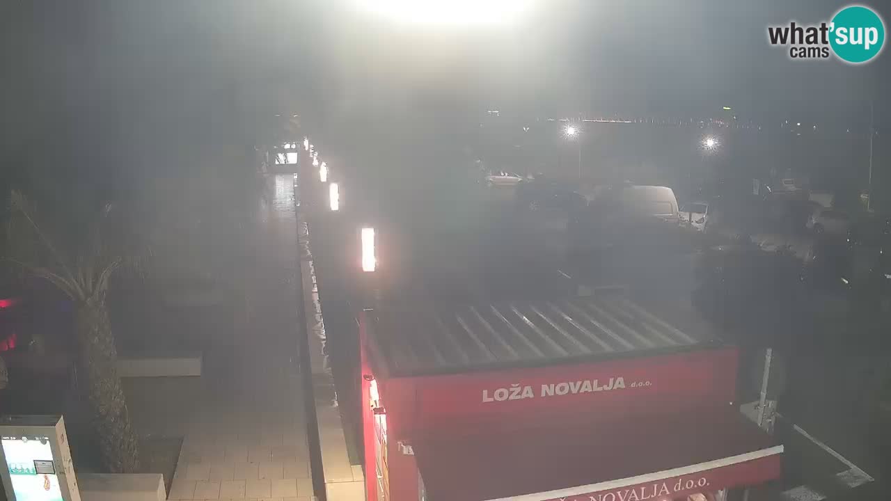 Live cam Novalja – Obala Petra Krešimira IV